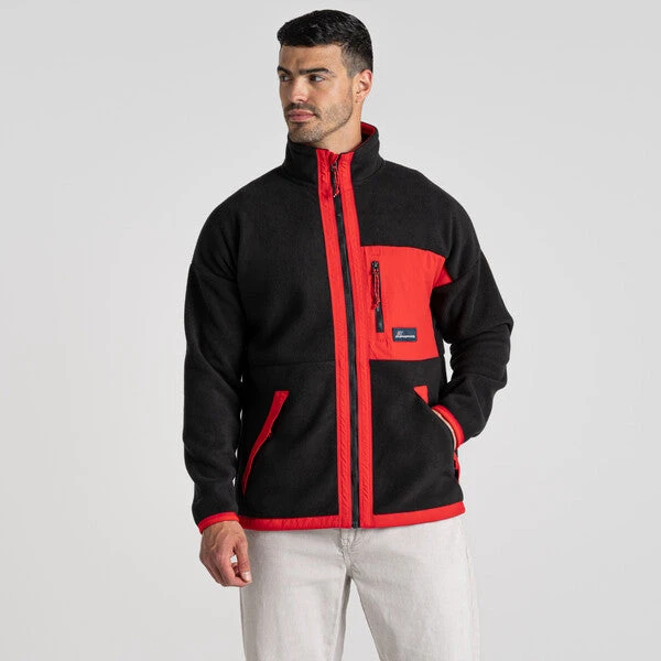 Craghoppers Unisex Spindle Fleece Jacket | Black CUA009 4 Craghoppers Unisex Spindle Fleece Jacket | Black CUA009 - Image 2