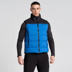 Craghoppers Men's Sutherland Vest | Picotee Blue / Black