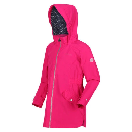 Regatta Girl's Talei Waterproof Jacket - Pink Fusion -Crag Clothing Shop TALEI