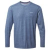 Craghoppers Men's NosiLife Talen Long Sleeved T-Shirt | Soft Navy Marl CMT928 -Crag Clothing Shop TALENNAVY