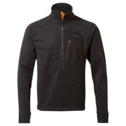 Craghoppers Tarbert Half Zip Black Pepper