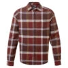 Craghoppers Men's Thornhill Long Sleeved Shirt | Mahogany Check -Crag Clothing Shop THORNHILLMAHOGANY