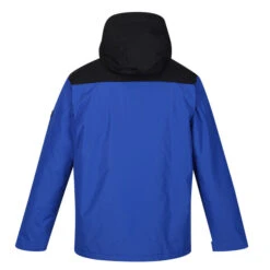 Regatta Men's Thornridge II Waterproof Jacket Surfspray/Black RMP281 -Crag Clothing Shop THORNRIDGESURFSPRAYBLACKBACK