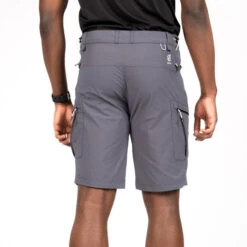 Dare2B Dare 2b Men's Tuned In II Walking Shorts Ebony Grey -Crag Clothing Shop TURNEDINSHORTEBONYBACK