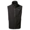 Craghoppers Men's Altis Bodywarmer Softshell Black CMB806 -Crag Clothing Shop altisvestblack