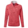 Craghoppers Women's Ambra Half Zip Fleece Dusty Coral -Crag Clothing Shop ambracoral