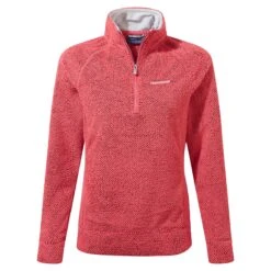 Craghoppers Women's Ambra Half Zip Fleece Dusty Coral