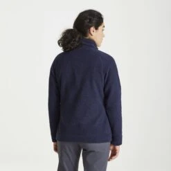 Craghoppers Women's Ambra Half Zip Fleece Navy -Crag Clothing Shop ambranavymodelback