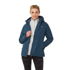 Craghoppers Women's Aurora Waterproof Jacket Loch Blue CWP1010 -Crag Clothing Shop aurora2