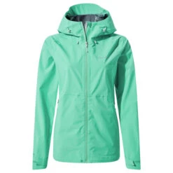 Craghoppers Women's Bronte Waterproof Jacket | Ocean Green