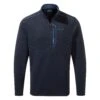 Craghoppers Men's Bronto Half Zip CMA1285 RRP £45 Blue Navy Marl -Crag Clothing Shop brontonavy