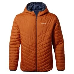 Craghoppers Men's Compresslite V Jacket Potters Clay/ Navy RRP £75 CMN254