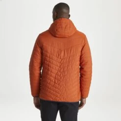 Craghoppers Men's Compresslite V Jacket Potters Clay/ Navy RRP £75 CMN254 8 Craghoppers Men's Compresslite V Jacket Potters Clay/ Navy RRP £75 CMN254 -Crag Clothing Shop cmn254potclaymodelback