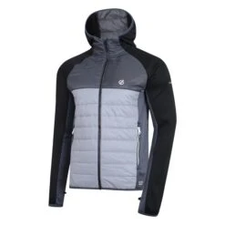 Dare2B Dare 2b Men's Coordinate Hybrid Jacket Black/Grey RRP £100 DMN360