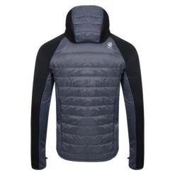 Dare2B Dare 2b Men's Coordinate Hybrid Jacket Black/Grey RRP £100 DMN360 -Crag Clothing Shop coordinatehybridback