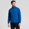 Craghoppers Men's Corey Half-Zip Fleece Picotee Blue CMA1287 -Crag Clothing Shop coreypicotee