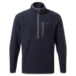 Craghoppers Men's Crawley Half-Zip Fleece Dark Navy SCMA158