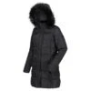 Regatta Women's Della Insulated Parka Jacket Black -Crag Clothing Shop dellablack