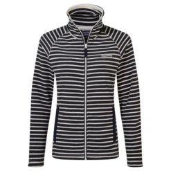 Craghoppers Women's Ella Fleece Jacket Blue Navy Stripe