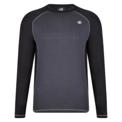 DARE2B EXCHANGE BASE LAYER SET BLACK-EBONY GREY RRP £50 -Crag Clothing Shop exchangebaseset.mens .3