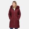 Regatta Women's Fritha Insulated Parka Claret -Crag Clothing Shop frithaclaret