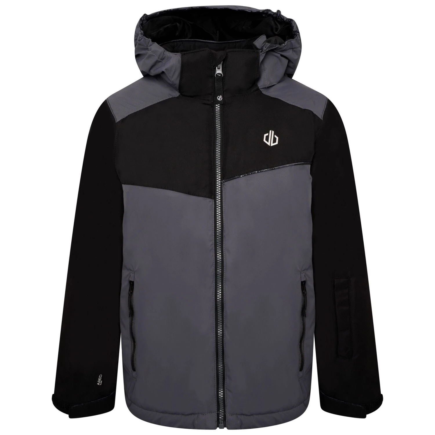 Dare2B Dare 2b Boy's Impose II Jacket Waterproof Ski Jacket Black/ Dark Storm Grey 3 Dare2B Dare 2b Boy's Impose II Jacket Waterproof Ski Jacket Black/ Dark Storm Grey