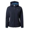 Craghoppers Women's Kalti Weatherproof Hooded Softshell Navy RRP £80 -Crag Clothing Shop kaltijacket