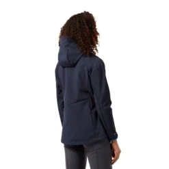 Craghoppers Women's Kalti Weatherproof Hooded Softshell Navy RRP £80 -Crag Clothing Shop kaltimodelback