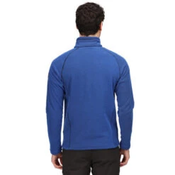 Regatta Men's Kenger Half Zip Midlayer Fleece Surf Spray RMA307 -Crag Clothing Shop kengersurfsprayback