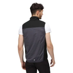 Regatta Men's Lankin IV Waterproof Bodywarmer | India Grey/ Black -Crag Clothing Shop lankinIVindiagreyback