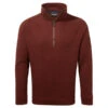 Craghoppers Men's Logan Half Zip Fleece | Mahogany Marl -Crag Clothing Shop loganmah
