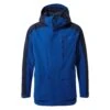 Craghoppers Men's Lorton Waterproof Breathable Jacket Deep Blue/ Navy CMW780 -Crag Clothing Shop lortondeepbluenavy