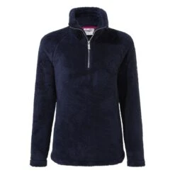 Craghoppers Women's Marla Cosy Sherpa Half-Zip Fleece Navy CMA271