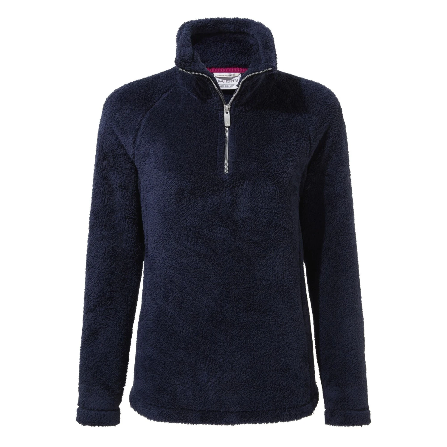 Craghoppers Women's Marla Cosy Sherpa Half-Zip Fleece Navy CMA271 3 Craghoppers Women's Marla Cosy Sherpa Half-Zip Fleece Navy CMA271