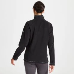 Craghoppers Women's Miska III Full Zip Microfleece Jacket Black RRP £50 -Crag Clothing Shop miskafullzipblackback