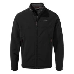 Craghoppers Men's Nerva Weatherproof Fleece Lined Softshell Black
