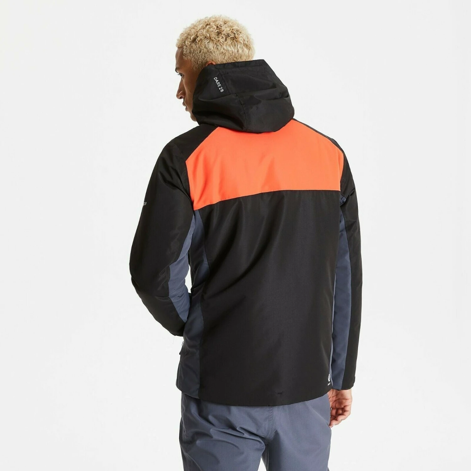 DARE2B OBSERVE SKI JACKET, BLACK/BLAZE ORANGE RRP £120 6 DARE2B OBSERVE SKI JACKET, BLACK/BLAZE ORANGE RRP £120 - Image 4