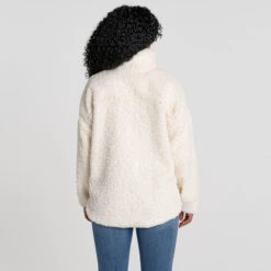 Craghoppers Women's Orlena Half Zip Fleece | Calico -Crag Clothing Shop orlenahalfzipcalicomodelback