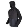 Regatta Men's Pack-It Pro Waterproof Jacket | Black Ash -Crag Clothing Shop packitproblack