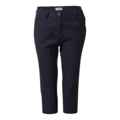 Craghoppers Women's Kiwi Pro Crop Trousers Navy