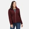 Regatta Women's Razia Full Zip Winter Lined Fleece Claret -Crag Clothing Shop raziaclaret