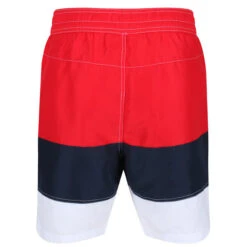 Regatta Men's Bractmor VI Swim Shorts True Red/Navy/White -Crag Clothing Shop regatta mens bractmar vi shorts red navy white 3