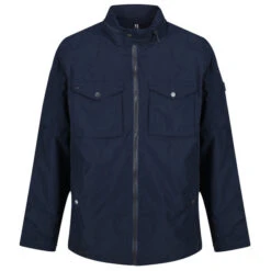 Regatta Men's Haldor Lightweight Waterproof Jacket Navy