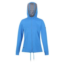 Regatta Women's Bayarma Full Zip Hoody Sonic Blue RWA532 -Crag Clothing Shop regatta womens bayarma hoody sonic blue 2