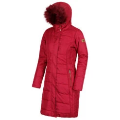 Regatta Women's Fermina II Long Baffle Jacket - Delhi Red