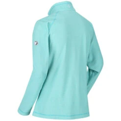 Regatta Women's Montes Lightweight Half Zip Fleece Turquoise -Crag Clothing Shop regatta womens montes half zip fleece TURQUOISE 1