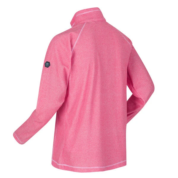 Regatta Women's Montes Lightweight Half Zip Fleece Rethink Pink 5 Regatta Women's Montes Lightweight Half Zip Fleece Rethink Pink - Image 3