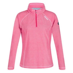 Regatta Women's Montes Lightweight Half Zip Fleece Rethink Pink