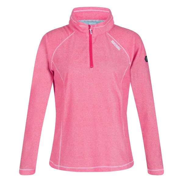 Regatta Women's Montes Lightweight Half Zip Fleece Rethink Pink 3 Regatta Women's Montes Lightweight Half Zip Fleece Rethink Pink