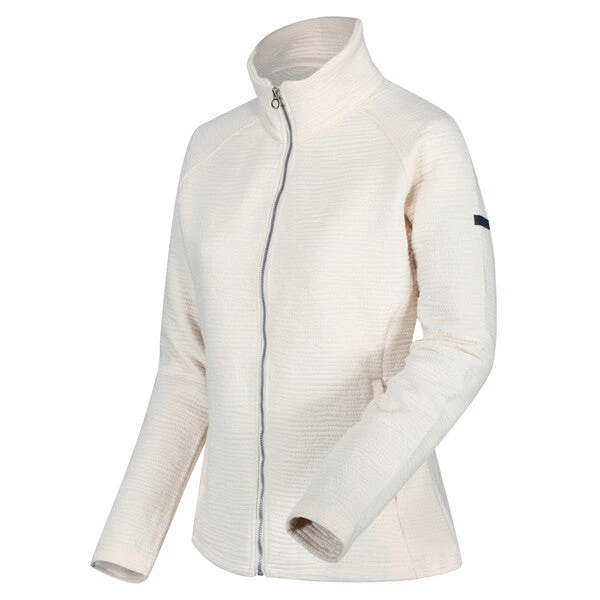 Regatta Women's Sadiya Full Zip Quilted Fleece Light Vanilla 4 Regatta Women's Sadiya Full Zip Quilted Fleece Light Vanilla - Image 2